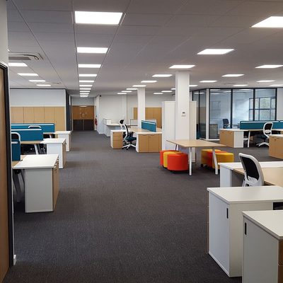 Oficina de planta abierta